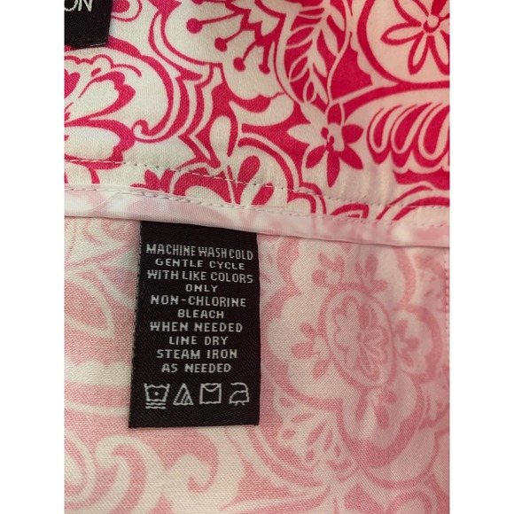 Norton McNaughton Stretch Pink and White Floral Size 12 - Picture 7 of 7